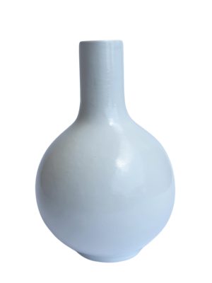 Wazon 20cm ceramiczny dekoracyjny biały