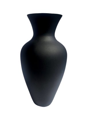 Wazon 33cm ceramiczny dekoracyjny czarny